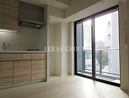 パークリュクス虎ノ門 13階ワンルームのリビング/ダイニング