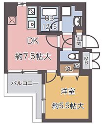 グランジュテ住吉 2階