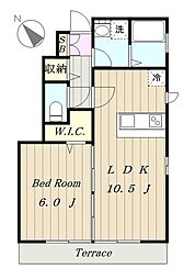 レセンテスパシオA 1階
