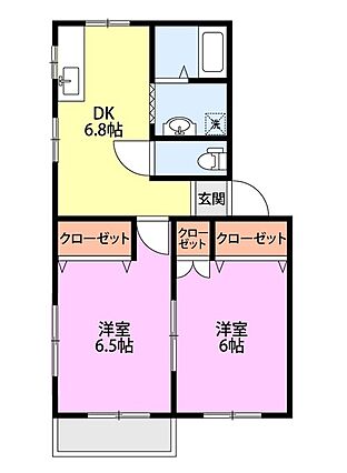 ファミリータウンロイヤルB_間取り_0