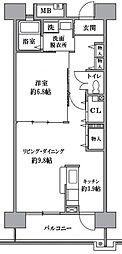 T'sgarden清瀬 1LDKの間取図画像