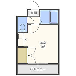 間取図画像 ワンルーム