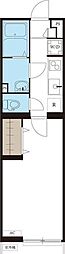 リブリ・TOYA 1Kの間取図画像