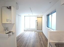 Blanc Couleur 1階ワンルームのリビング/ダイニング