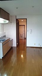 ヒルサイドビュー 303 3階2DKのリビング/ダイニング