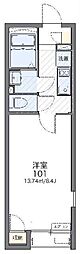レオネクストロータスK 1Kの間取図画像