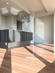 川崎ゲートタワー 13階3LDKのリビング/ダイニング