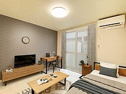 ボヌール ウィズ 1階1Kのリビング/ダイニング