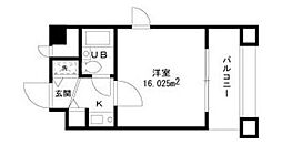 シグマ17 1Kの間取図画像
