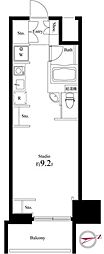 スクエアガーデン池袋 ワンルームの間取図画像