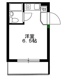 シティコーポ東山 ワンルームの間取図画像