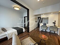 北大阪急行電鉄 緑地公園駅 徒歩2分の賃貸マンション 7階1LDKのリビング/ダイニング