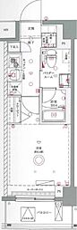 川口市西青木3丁目マンション 1Kの間取図画像
