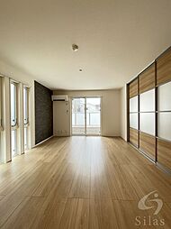 阪神本線 出屋敷駅 バス9分 西難波南下車 徒歩1分の賃貸アパート 1階2LDKのリビング/ダイニング