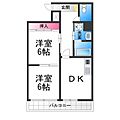 レジデンス時計台2階5.9万円