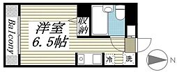 アイディ平和島 ワンルームの間取図画像