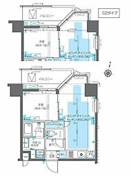 ZOOM神宮前 1LDKの間取図画像