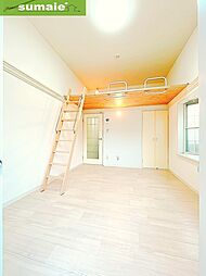 パレス島橋 1階1Kのリビング/ダイニング