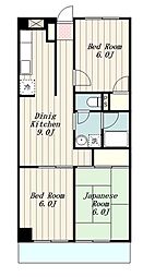朝日本厚木マンション 6階