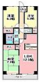 セザン白山4階8.1万円