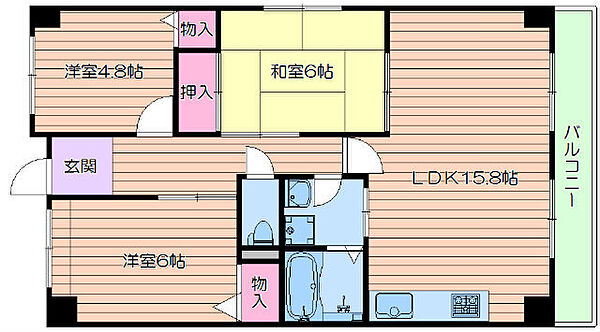 画像2:間取図