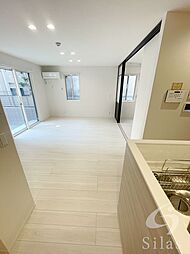 JR東海道・山陽本線 甲子園口駅 徒歩16分の賃貸アパート 3階2LDKのリビング/ダイニング