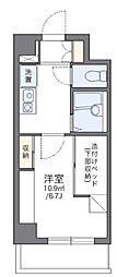 レオパレス宇田川町マンション 1Kの間取図画像