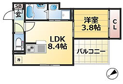 Le・Ciel 湊川公園 2階