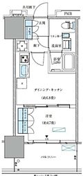 江東区大島4丁目マンション 1DKの間取図画像
