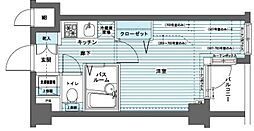 フェニックス代田橋North 3階1Kの間取り