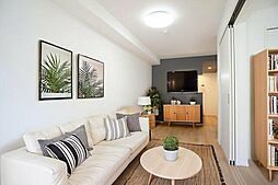 クオーレ田喜野井 1階2LDKのリビング/ダイニング