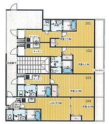 エルグランド津久野 1階