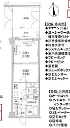 アイルグランデ大田 2Kの間取図画像
