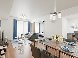 プロシード池上 8階2LDKのリビング/ダイニング