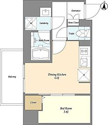 グランカーサ菊川 2階