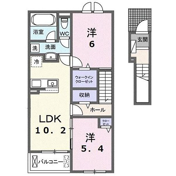 同じ建物の物件間取り写真 - ID:222016547746