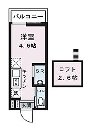 間取図画像 ワンルーム