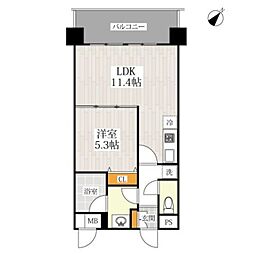 ＣＯＮＳＯＮＡＮＣＥ ＳＮＧ 5階1LDKの間取り