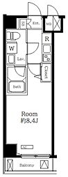 パティーナ住吉Duo 1Kの間取図画像