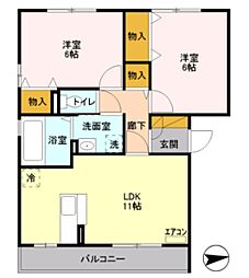 フォースクローバーII 2階/201