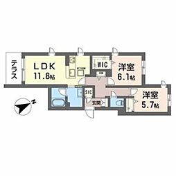 エクリアス浜寺 3階