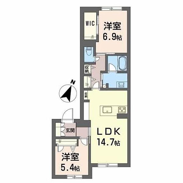 同じ建物の物件間取り写真 - ID:243006691938