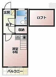 コーポアメニティ 2階