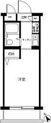 ソアール豊島園 1Kの間取図画像