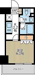 CityLuxTobe 1Kの間取図画像