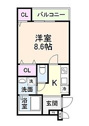 フジパレス西加賀屋ノース 1階