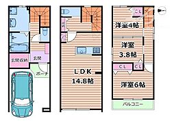 東三国5丁目貸家