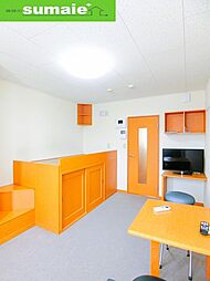 JR阪和線 紀伊駅 徒歩15分の賃貸アパート 2階1Kのリビング/ダイニング