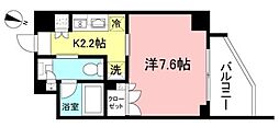 プライムメゾン方南町 3階1Kの間取り