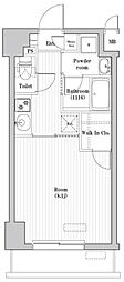 レジデンス北大塚 1Kの間取図画像